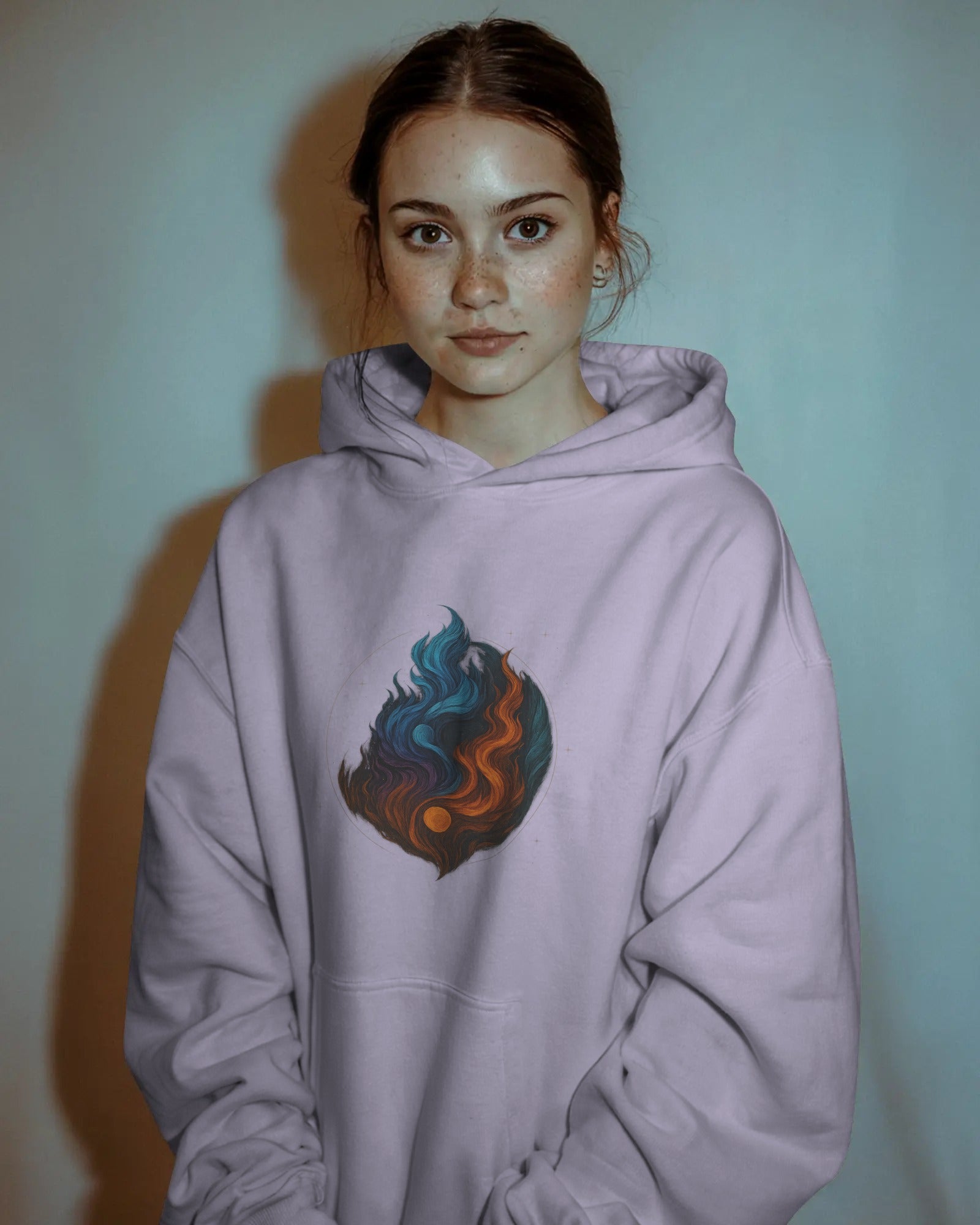 Fireball Unisex Oversized Hoodie