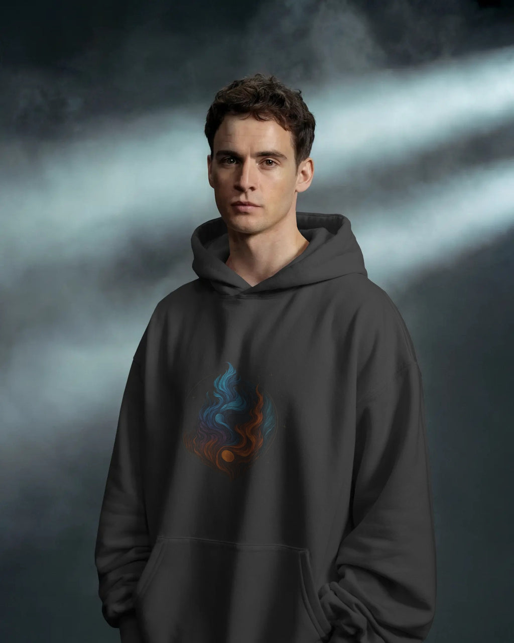 Fireball Unisex Oversized Hoodie