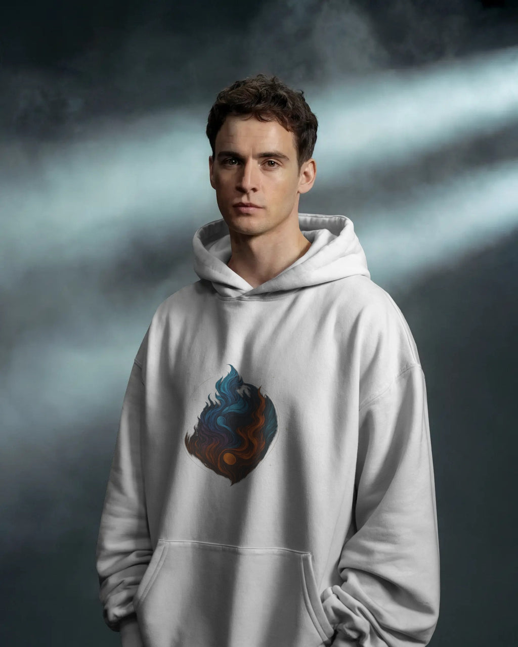 Fireball Unisex Oversized Hoodie